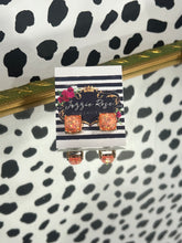 Load image into Gallery viewer, Glitter Stud Earrings
