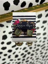 Load image into Gallery viewer, Glitter Stud Earrings