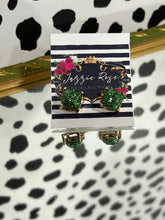 Load image into Gallery viewer, Glitter Stud Earrings