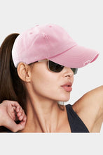 Load image into Gallery viewer, Vintage Ponytail Baseball Cap
