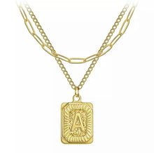 Load image into Gallery viewer, Initial Necklace Gold