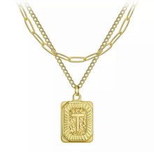 Load image into Gallery viewer, Initial Necklace Gold
