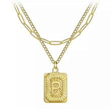 Load image into Gallery viewer, Initial Necklace Gold