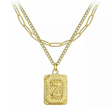 Load image into Gallery viewer, Initial Necklace Gold