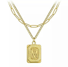 Load image into Gallery viewer, Initial Necklace Gold