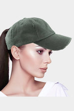 Load image into Gallery viewer, Vintage Ponytail Baseball Cap
