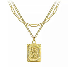 Load image into Gallery viewer, Initial Necklace Gold