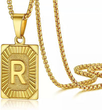 Load image into Gallery viewer, Initial Necklace Gold