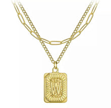 Load image into Gallery viewer, Initial Necklace Gold