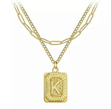 Load image into Gallery viewer, Initial Necklace Gold