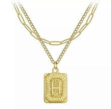 Load image into Gallery viewer, Initial Necklace Gold