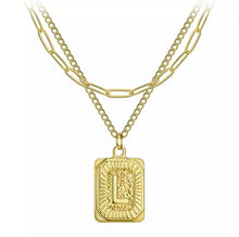 Load image into Gallery viewer, Initial Necklace Gold