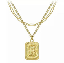 Load image into Gallery viewer, Initial Necklace Gold