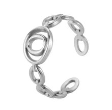 Load image into Gallery viewer, Initial Ring Silver