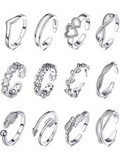 Load image into Gallery viewer, Silver Toe Rings
