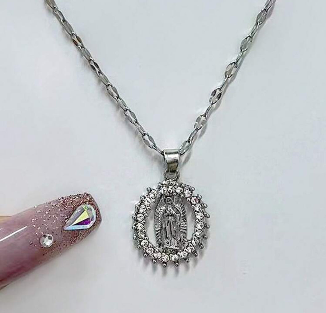 Virgin Mary Necklace