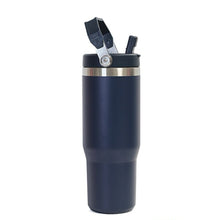 Load image into Gallery viewer, 30OZ STAINLESS STEEL FLIP STRAW TUMBLER
