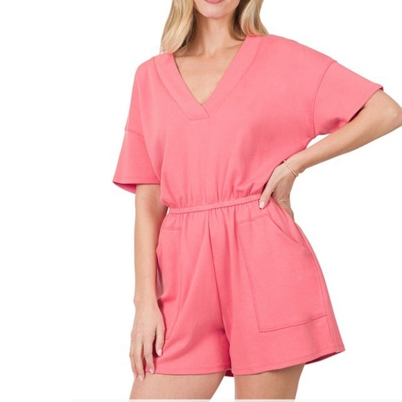 Romper With Sleeves