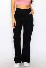 Load image into Gallery viewer, Black Cargo Jeans
