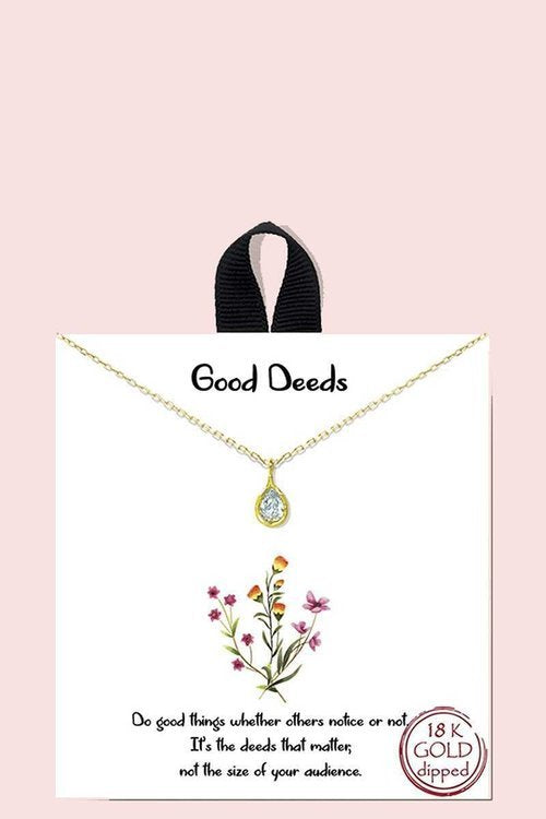 Good Deeds Necklace