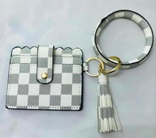 Load image into Gallery viewer, Bangle keychain with wristlet

