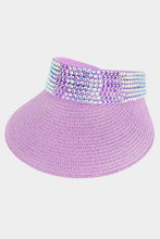 Load image into Gallery viewer, Bling Studded Visor Hat
