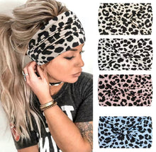 Load image into Gallery viewer, Wide Knotted Stretchy Headband
