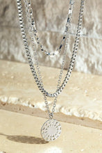 Load image into Gallery viewer, 3 Layer Medallion Necklace
