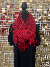 Load image into Gallery viewer, Fringe Knit Scarf
