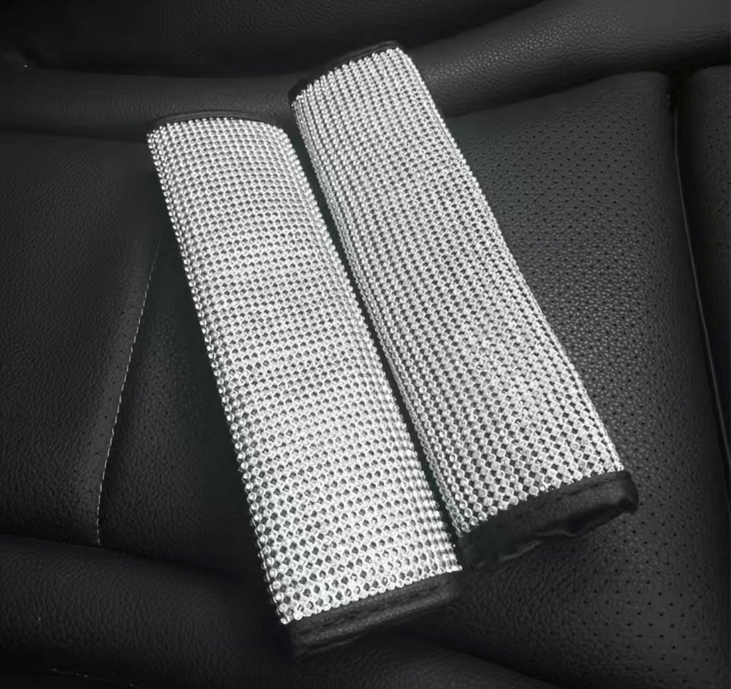 Bling Seatbelt Shoulder Pads
