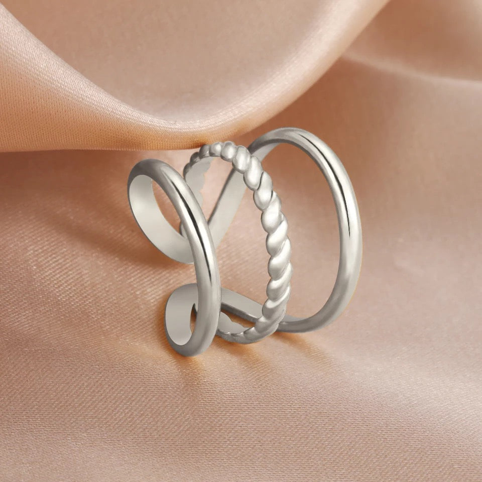 Three Layer Middle Rope Ring