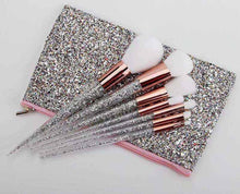 Load image into Gallery viewer, Glitter Make Up Brush Set
