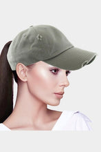 Load image into Gallery viewer, Vintage Ponytail Baseball Cap
