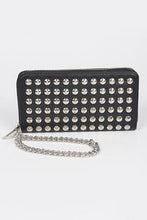 Load image into Gallery viewer, Studded Wallet with Chain
