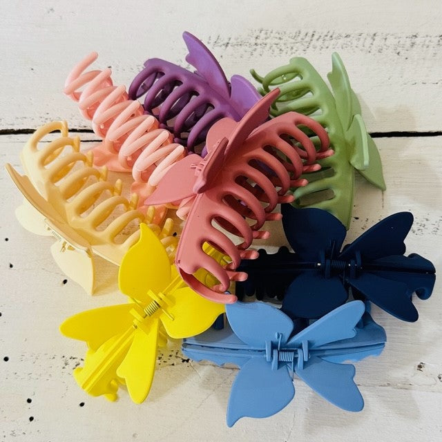 Large Butterfly Claw Clips